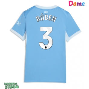 Manchester City Ruben Dias #3 Replika Hjemmebanetrøje Dame 2026-27 Kortærmet